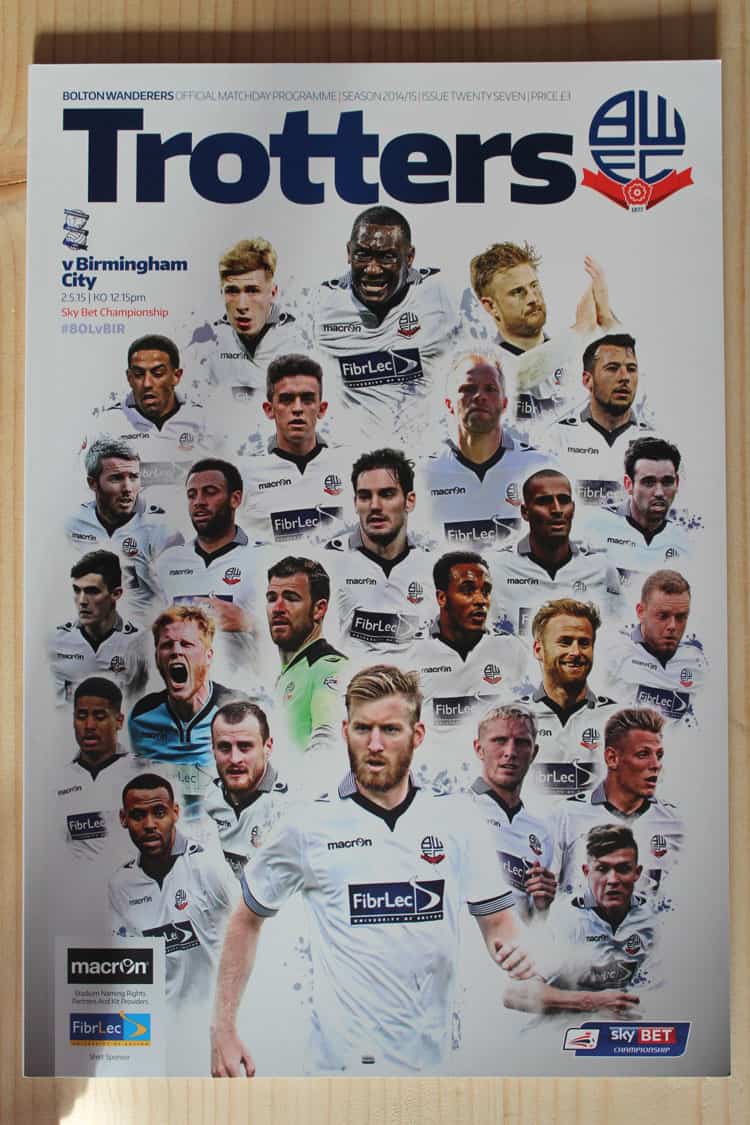 Bolton Wanderers FC v Birmingham City FC